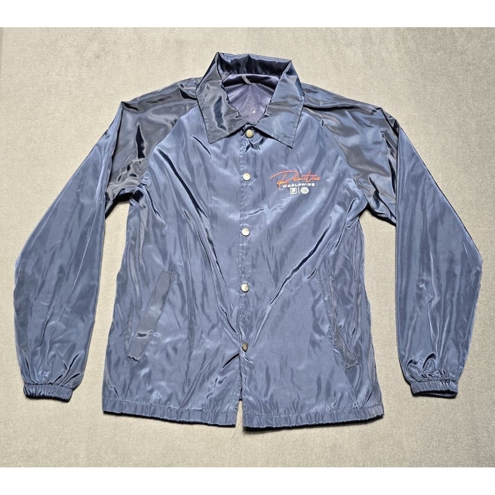 Primitive‎ Kids Animal Kingdom Navy Blue Coaches Bomber Jacket Size Large Zumiez